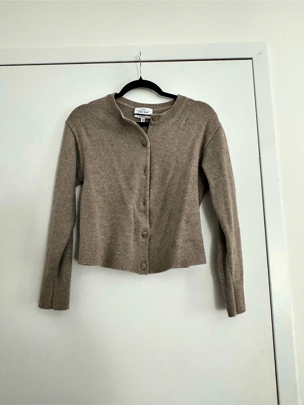 & Other Stories Wool Cardigan & Brown